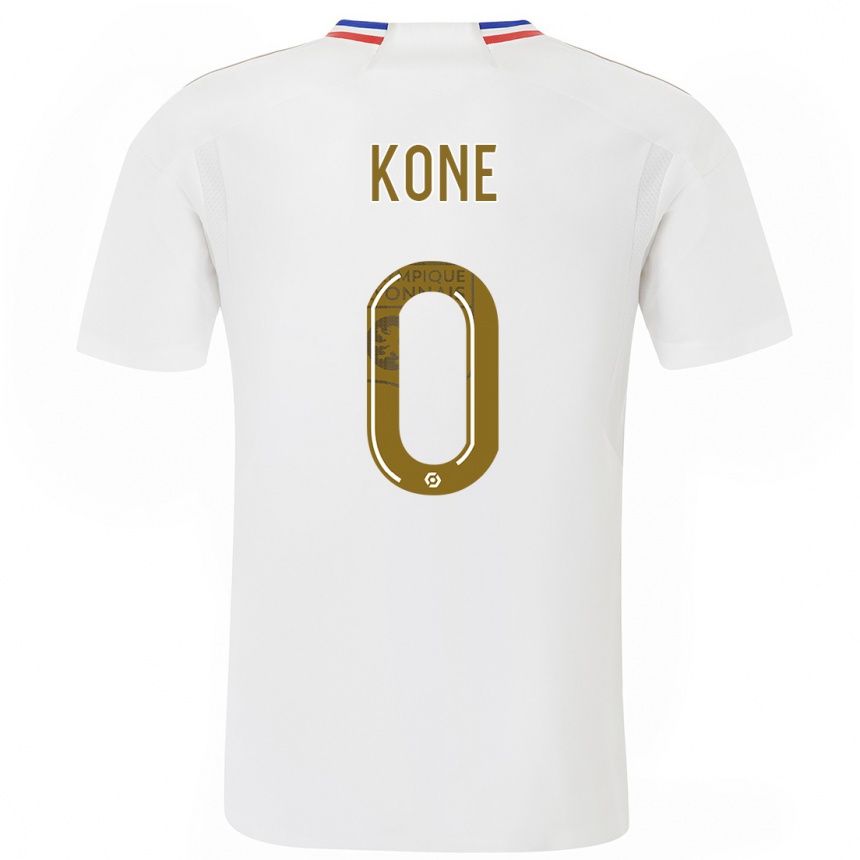 Niño Fútbol Camiseta Youssouf Kone #0 Blanco 1ª Equipación 2023/24 México