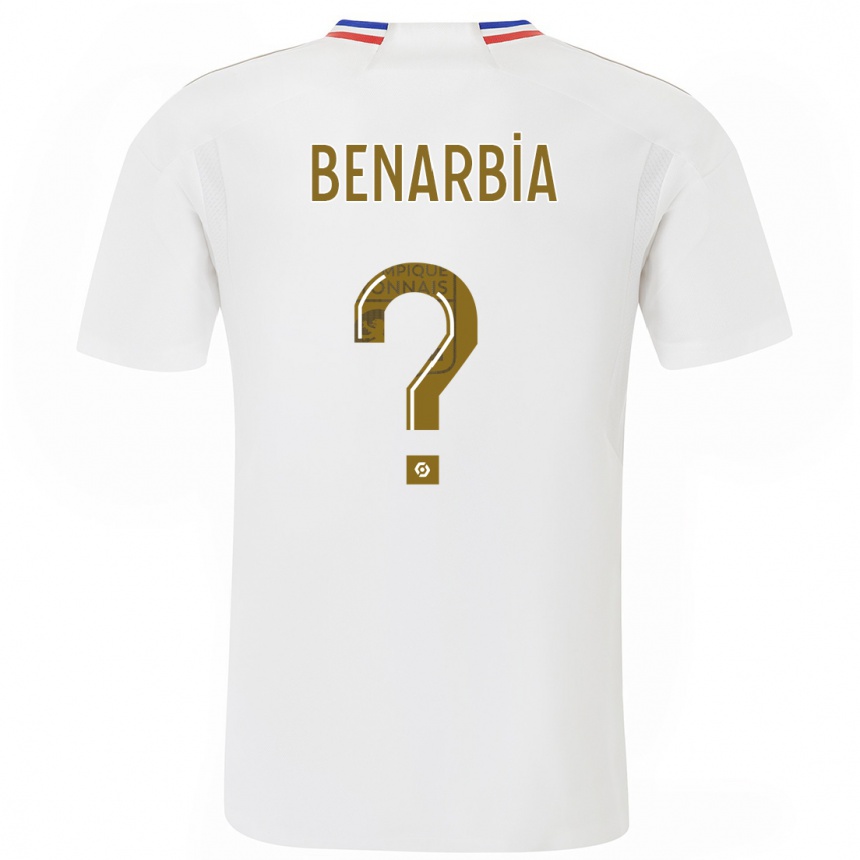 Niño Fútbol Camiseta Fares Benarbia #0 Blanco 1ª Equipación 2023/24 México