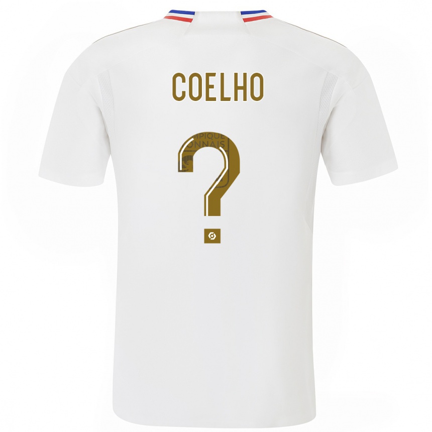 Niño Fútbol Camiseta Ugo Coelho #0 Blanco 1ª Equipación 2023/24 México