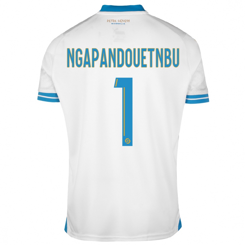 Niño Fútbol Camiseta Simon Ngapandouetnbu #1 Blanco 1ª Equipación 2023/24 México