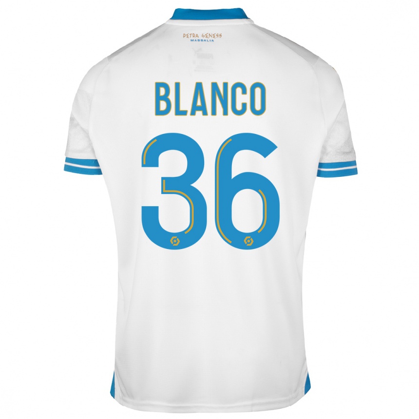 Niño Fútbol Camiseta Ruben Blanco #36 Blanco 1ª Equipación 2023/24 México