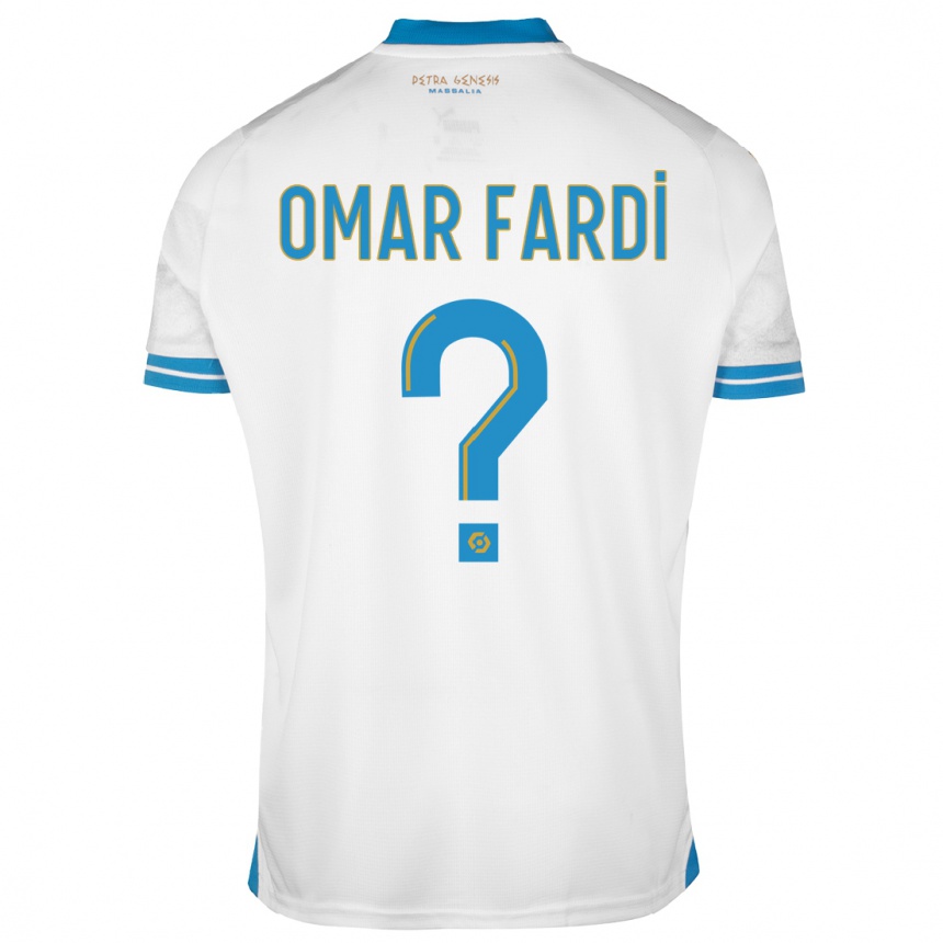 Niño Fútbol Camiseta El Omar Fardi #0 Blanco 1ª Equipación 2023/24 México