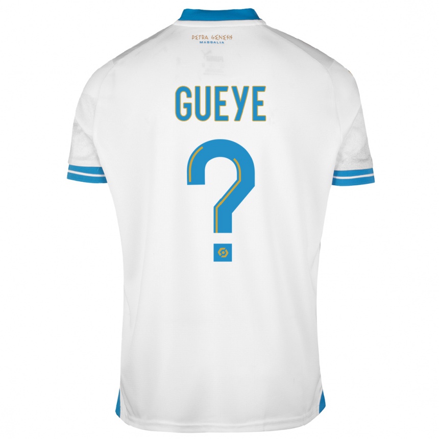 Niño Fútbol Camiseta Daouda Gueye #0 Blanco 1ª Equipación 2023/24 México