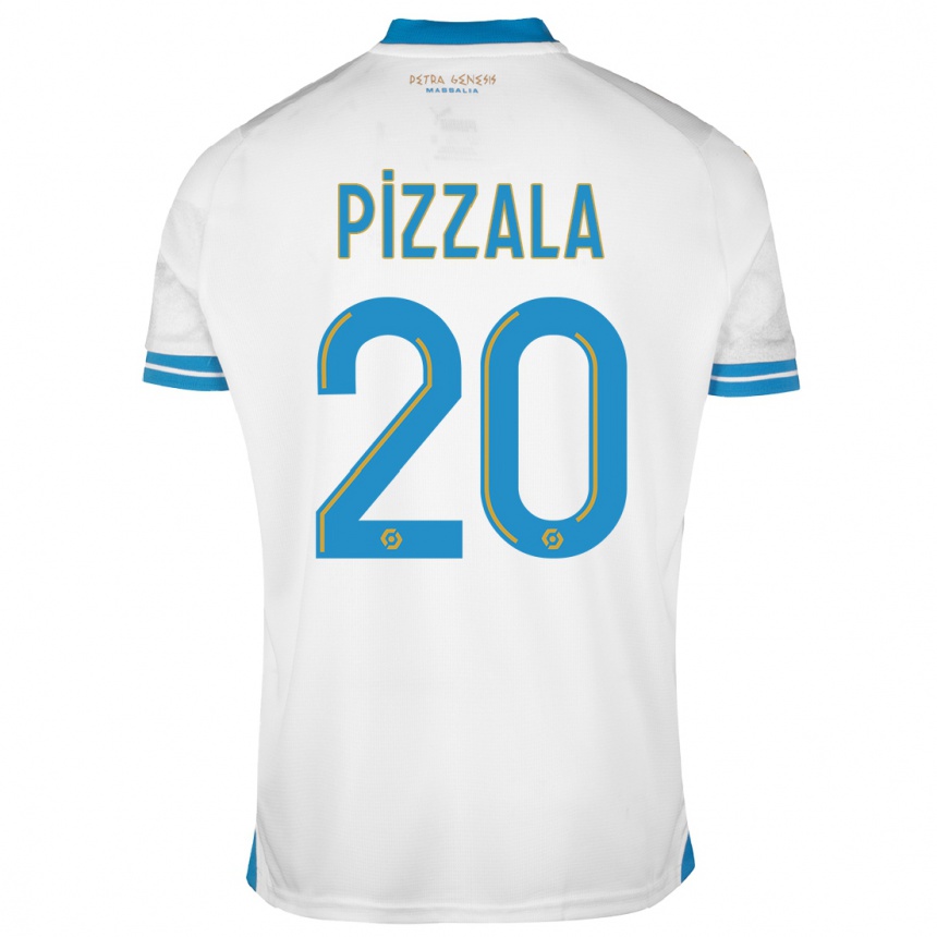 Niño Fútbol Camiseta Caroline Pizzala #20 Blanco 1ª Equipación 2023/24 México