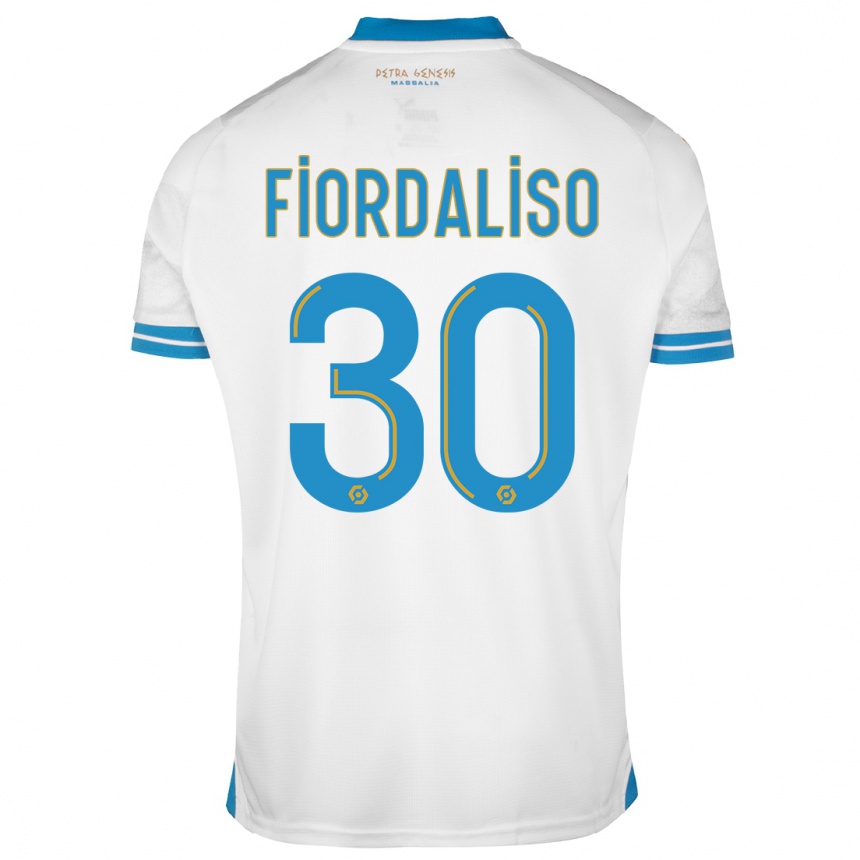 Niño Fútbol Camiseta Thelma Fiordaliso #30 Blanco 1ª Equipación 2023/24 México