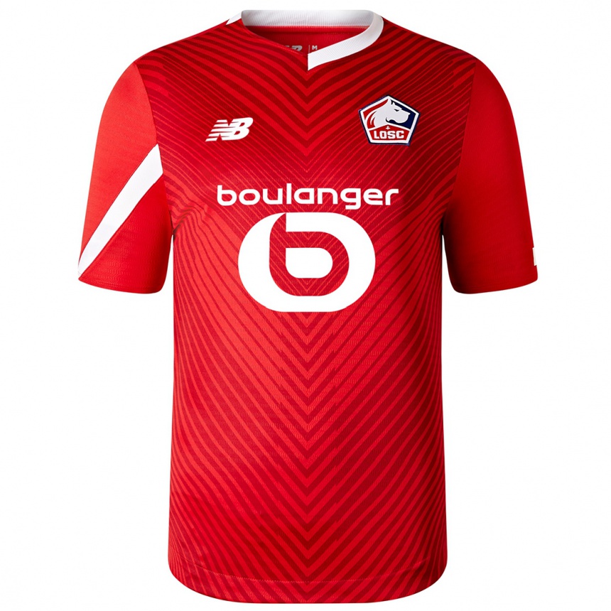 Niño Fútbol Camiseta Su Nombre #0 Rojo 1ª Equipación 2023/24 México