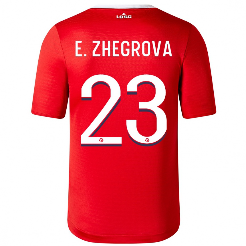 Niño Fútbol Camiseta Edon Zhegrova #23 Rojo 1ª Equipación 2023/24 México