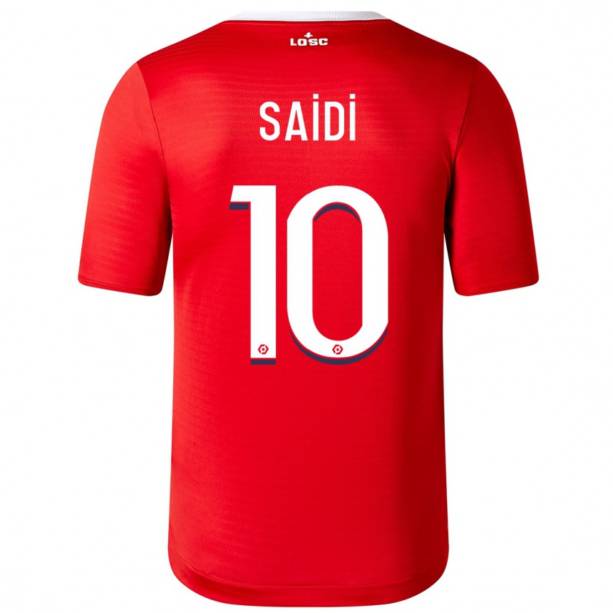 Niño Fútbol Camiseta Rachel Saidi #10 Rojo 1ª Equipación 2023/24 México