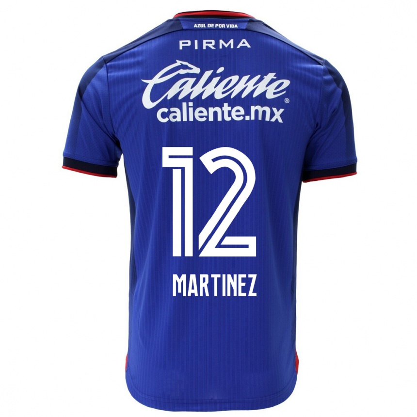 Niño Fútbol Camiseta Jose Joaquin Martinez #12 Azul 1ª Equipación 2023/24 México