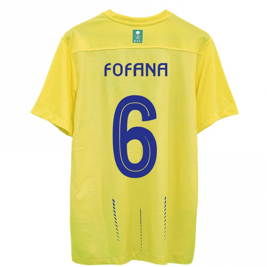 Niño Fútbol Camiseta Seko Fofana #6 Amarillo 1ª Equipación 2023/24 México