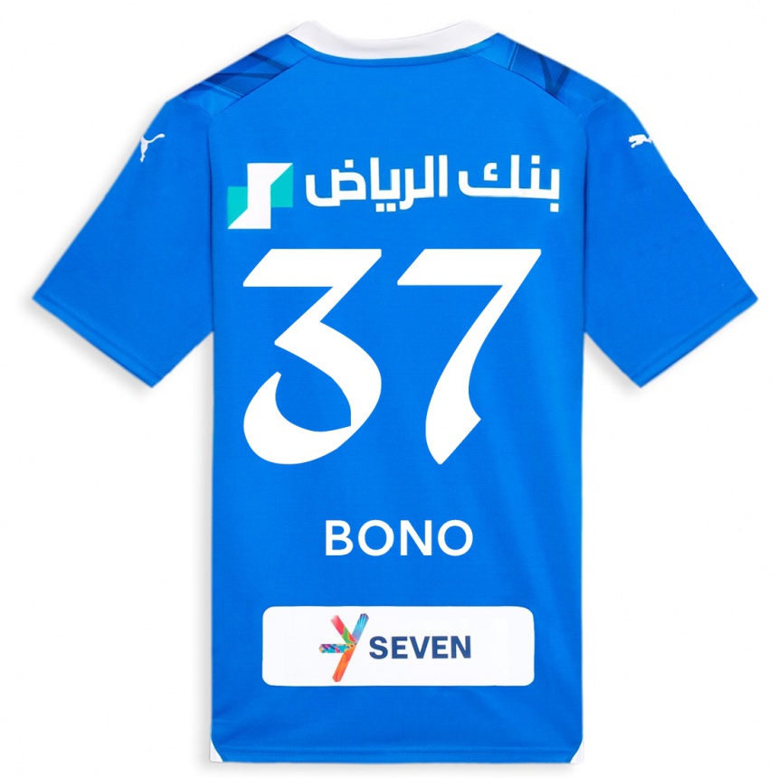 Niño Fútbol Camiseta Bono #37 Azul 1ª Equipación 2023/24 México