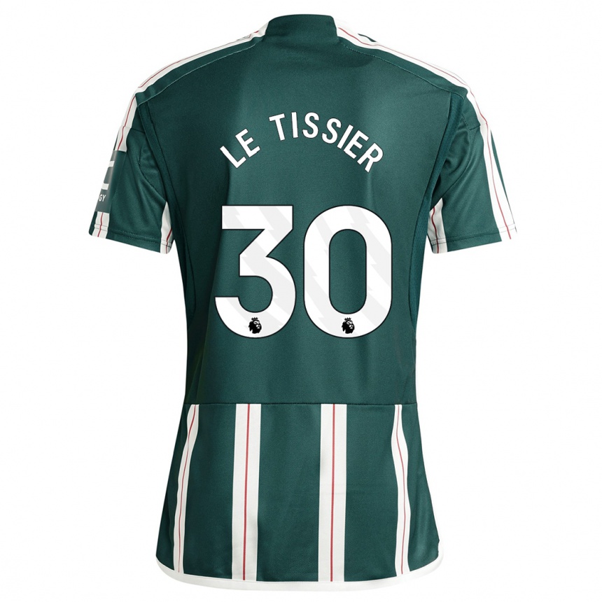 Niño Fútbol Camiseta Maya Le Tissier #30 Verde Oscuro 2ª Equipación 2023/24 México