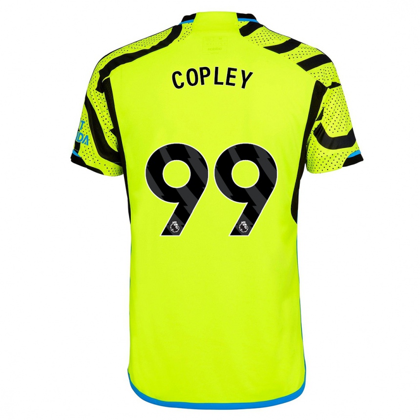 Niño Fútbol Camiseta Louie Copley #99 Amarillo 2ª Equipación 2023/24 México