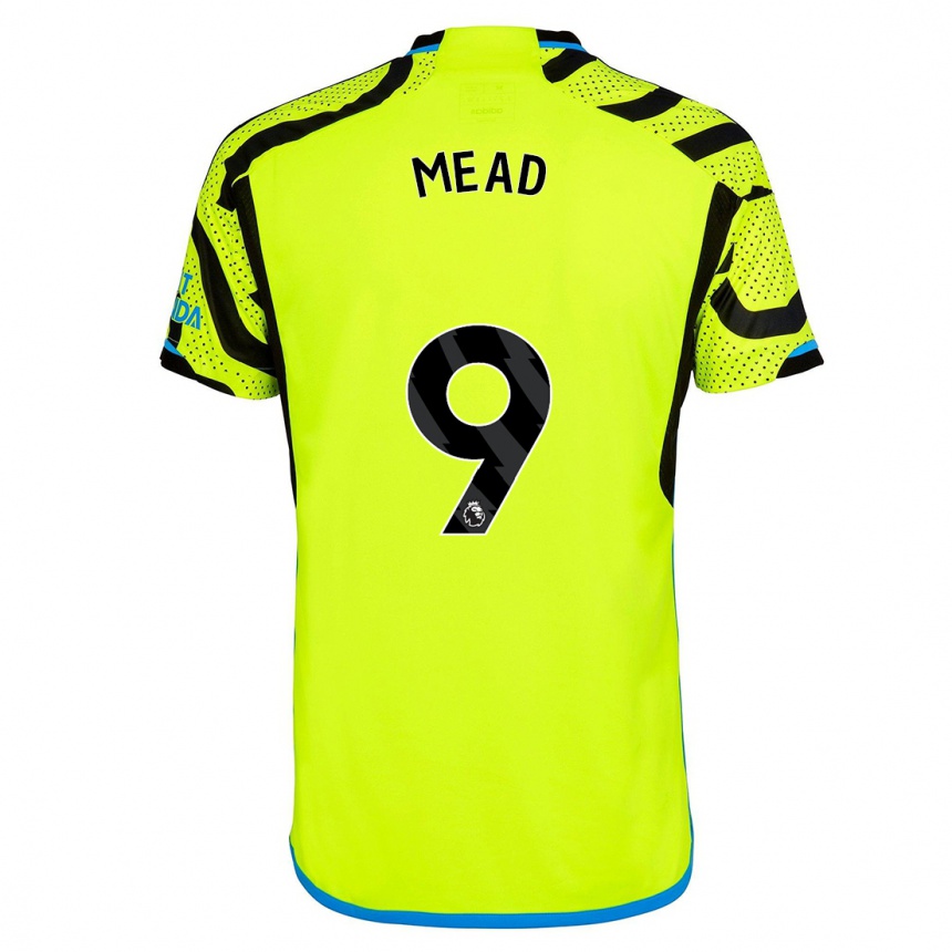 Niño Fútbol Camiseta Beth Mead #9 Amarillo 2ª Equipación 2023/24 México