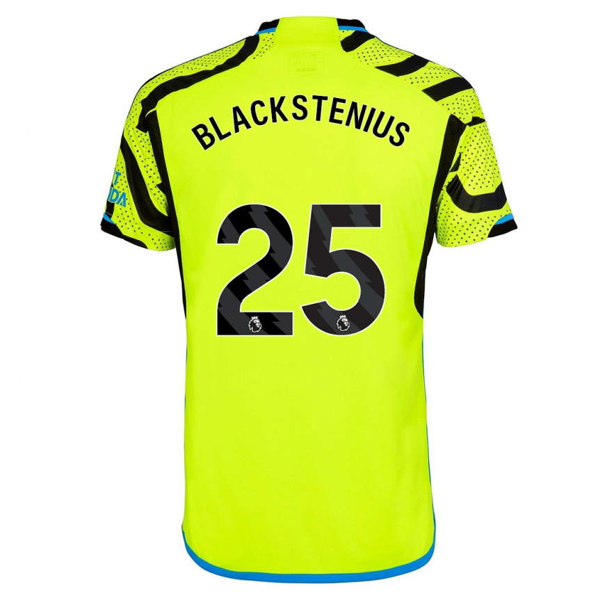 Niño Fútbol Camiseta Stina Blackstenius #25 Amarillo 2ª Equipación 2023/24 México