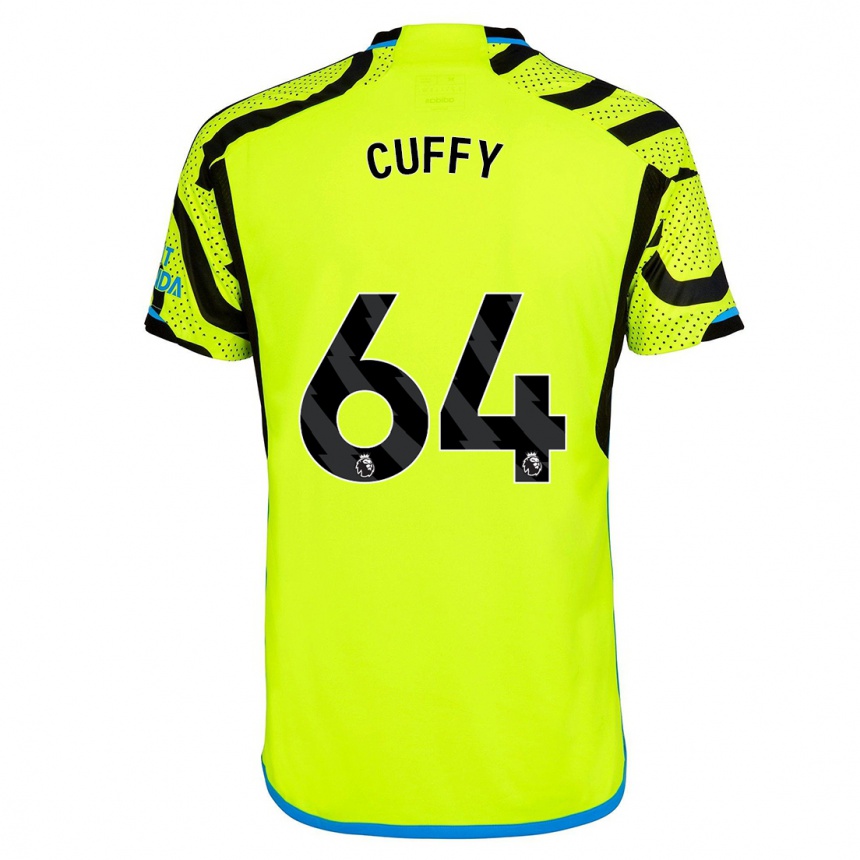 Niño Fútbol Camiseta Brooke Norton Cuffy #64 Amarillo 2ª Equipación 2023/24 México