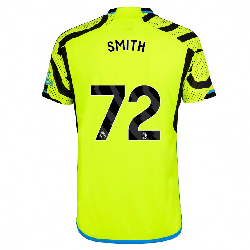 Niño Fútbol Camiseta Matt Smith #72 Amarillo 2ª Equipación 2023/24 México