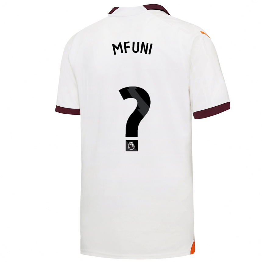 Niño Fútbol Camiseta Stephen Mfuni #0 Blanco 2ª Equipación 2023/24 México