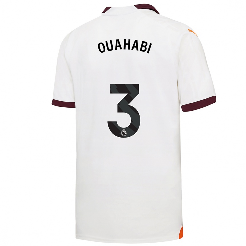 Niño Fútbol Camiseta Leila Ouahabi #3 Blanco 2ª Equipación 2023/24 México