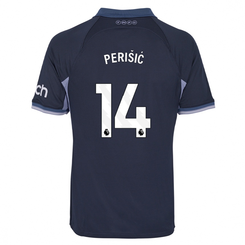 Niño Fútbol Camiseta Ivan Perisic #14 Azul Oscuro 2ª Equipación 2023/24 México