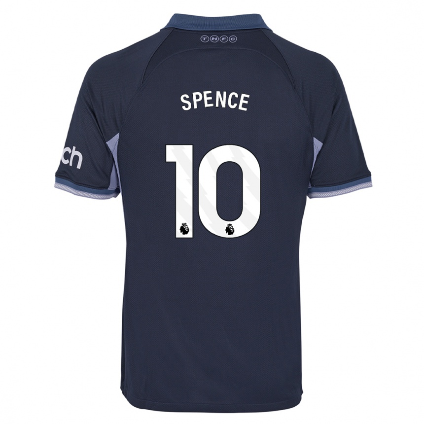 Niño Fútbol Camiseta Drew Spence #10 Azul Oscuro 2ª Equipación 2023/24 México