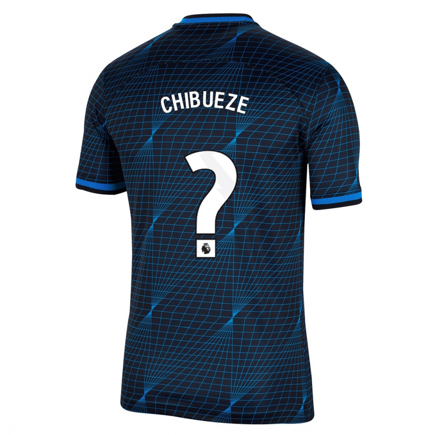 Niño Fútbol Camiseta Chinonso Chibueze #0 Azul Oscuro 2ª Equipación 2023/24 México