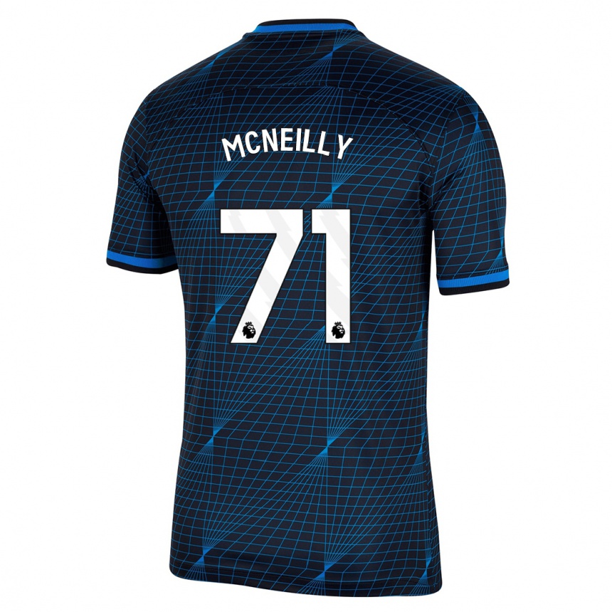 Niño Fútbol Camiseta Donnell Mcneilly #71 Azul Oscuro 2ª Equipación 2023/24 México