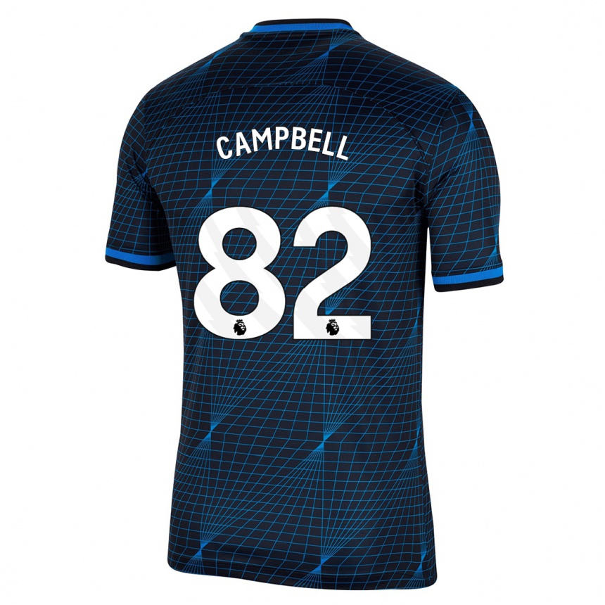 Niño Fútbol Camiseta Harrison Murray-Campbell #82 Azul Oscuro 2ª Equipación 2023/24 México