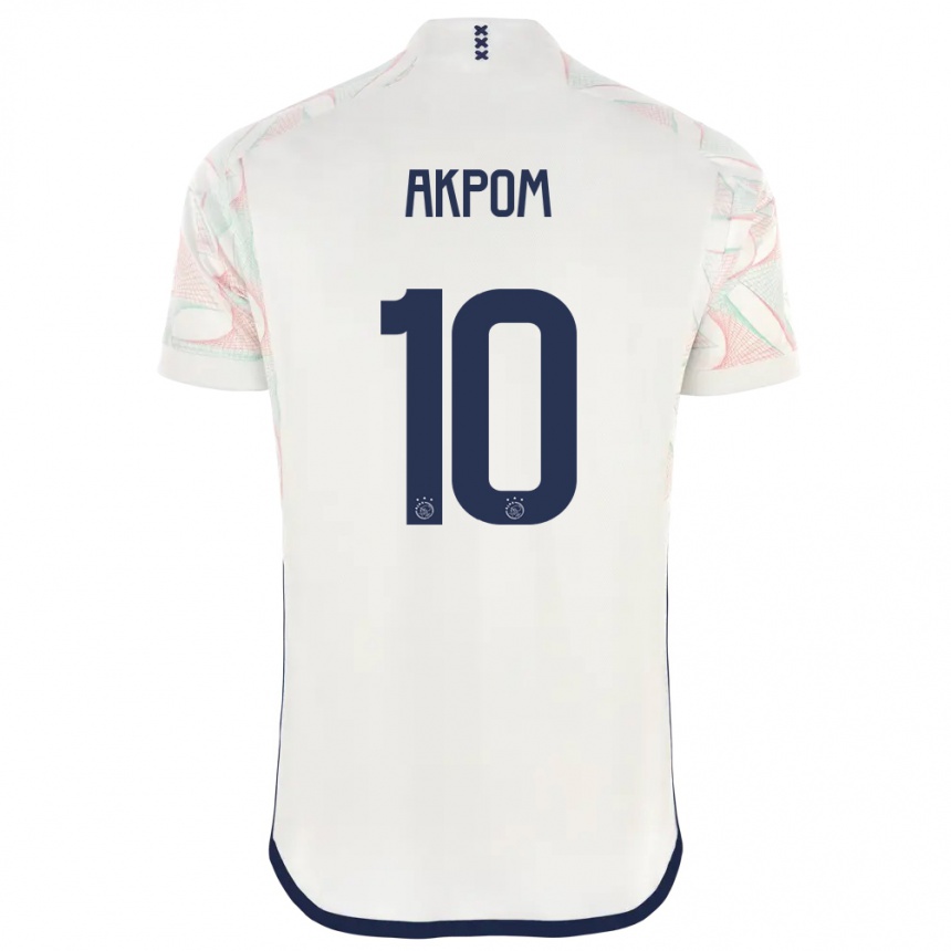 Niño Fútbol Camiseta Chuba Akpom #10 Blanco 2ª Equipación 2023/24 México