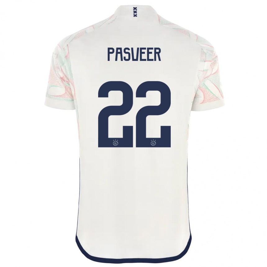 Niño Fútbol Camiseta Remko Pasveer #22 Blanco 2ª Equipación 2023/24 México