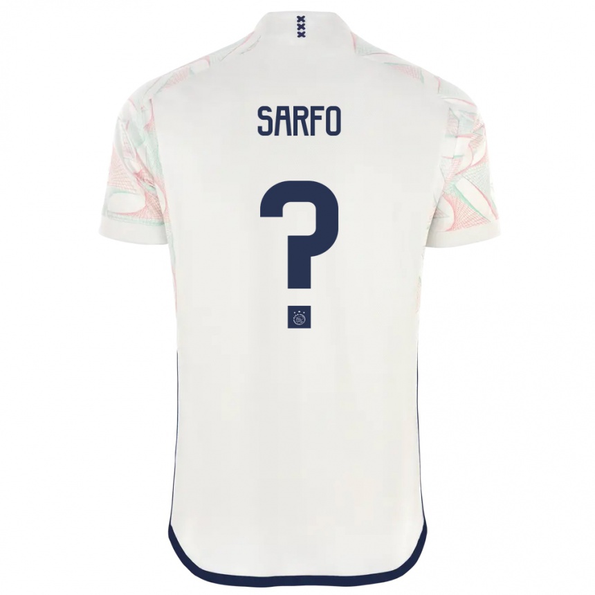 Niño Fútbol Camiseta Raphaël Sarfo #0 Blanco 2ª Equipación 2023/24 México