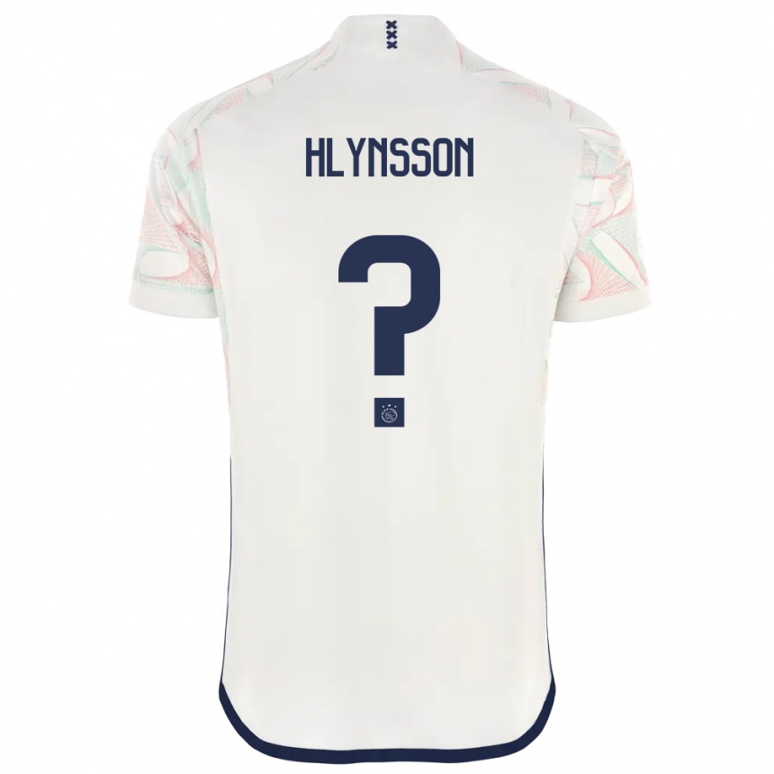 Niño Fútbol Camiseta Kristian Hlynsson #0 Blanco 2ª Equipación 2023/24 México