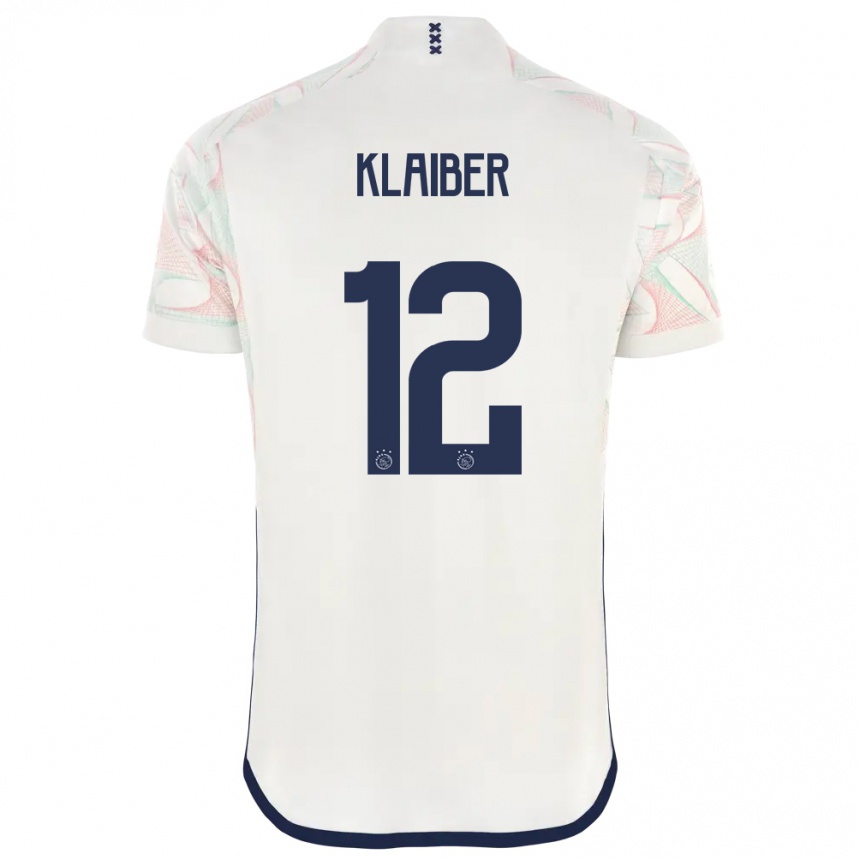 Niño Fútbol Camiseta Sean Klaiber #12 Blanco 2ª Equipación 2023/24 México