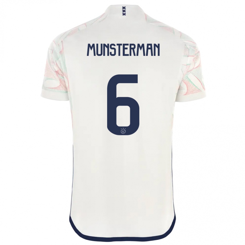 Niño Fútbol Camiseta Marthe Munsterman #6 Blanco 2ª Equipación 2023/24 México