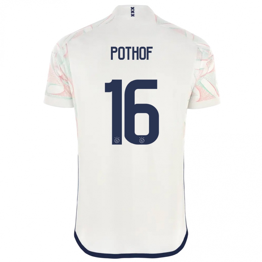 Niño Fútbol Camiseta Isa Pothof #16 Blanco 2ª Equipación 2023/24 México