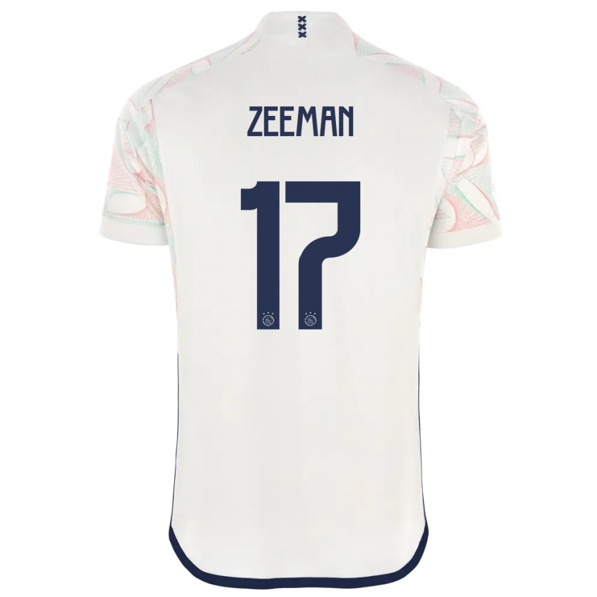 Niño Fútbol Camiseta Kelly Zeeman #17 Blanco 2ª Equipación 2023/24 México