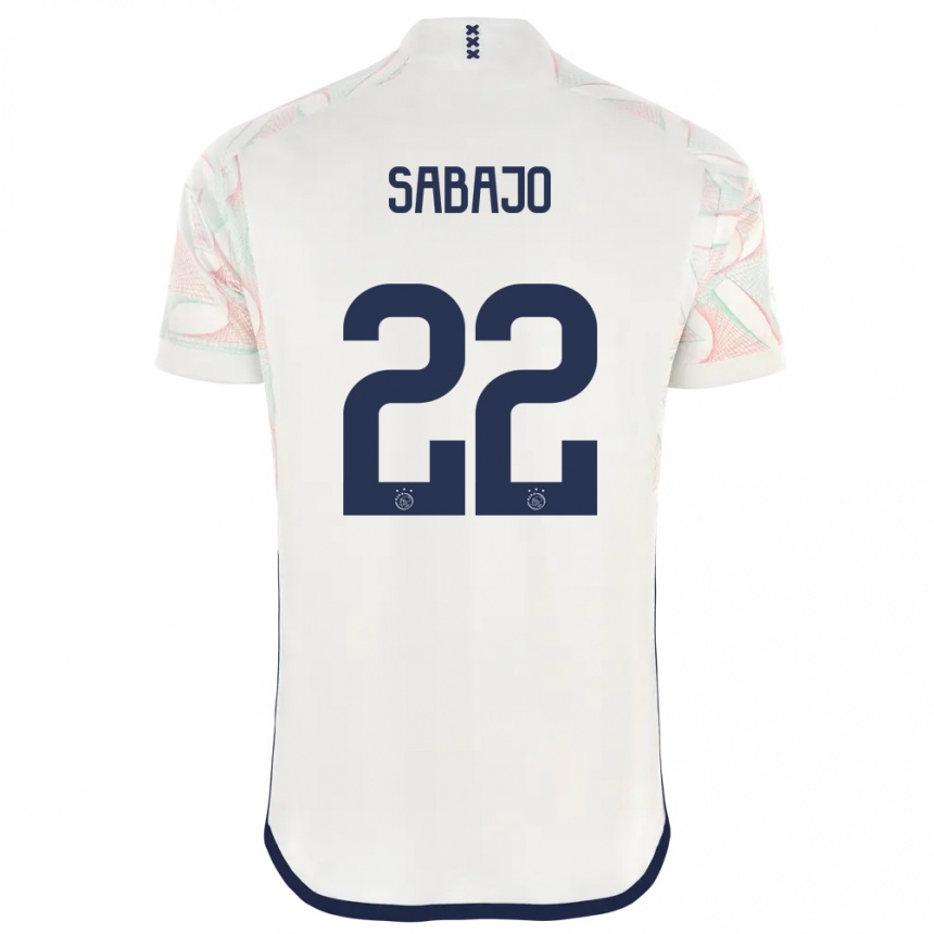 Niño Fútbol Camiseta Quinty Sabajo #22 Blanco 2ª Equipación 2023/24 México