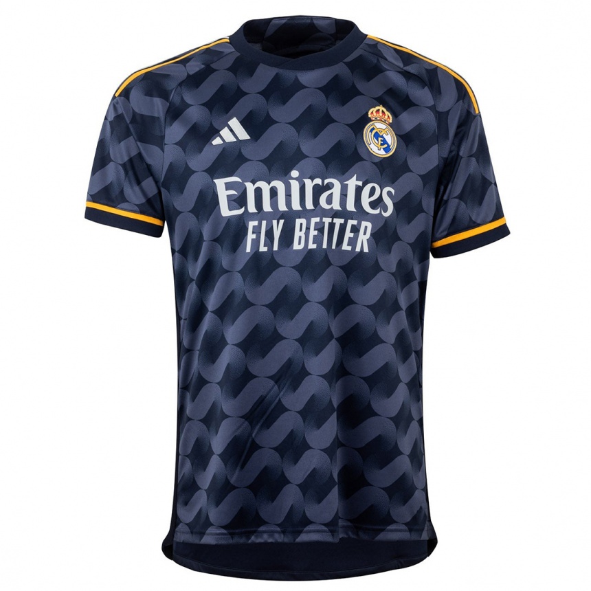 Niño Fútbol Camiseta Andriy Lunin #13 Azul Oscuro 2ª Equipación 2023/24 México