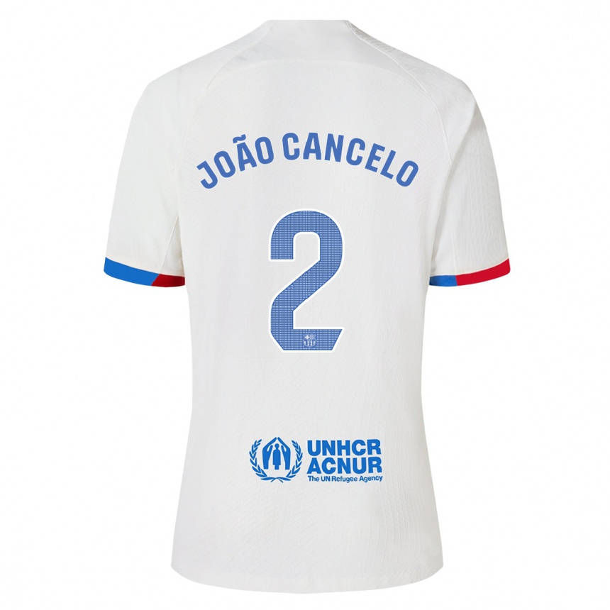 Niño Fútbol Camiseta Joao Cancelo #2 Blanco 2ª Equipación 2023/24 México