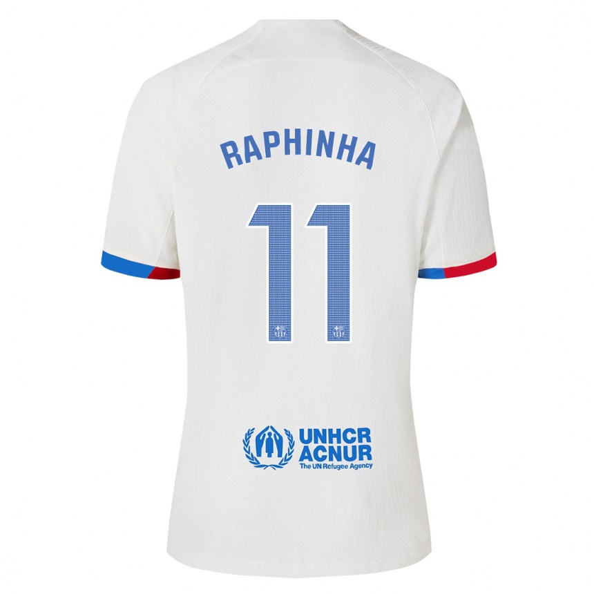 Niño Fútbol Camiseta Raphinha #11 Blanco 2ª Equipación 2023/24 México