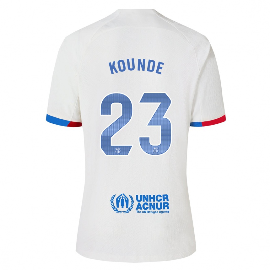 Niño Fútbol Camiseta Jules Kounde #23 Blanco 2ª Equipación 2023/24 México