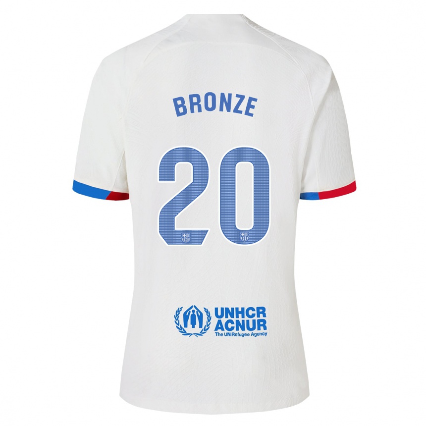 Niño Fútbol Camiseta Lucy Bronze #20 Blanco 2ª Equipación 2023/24 México