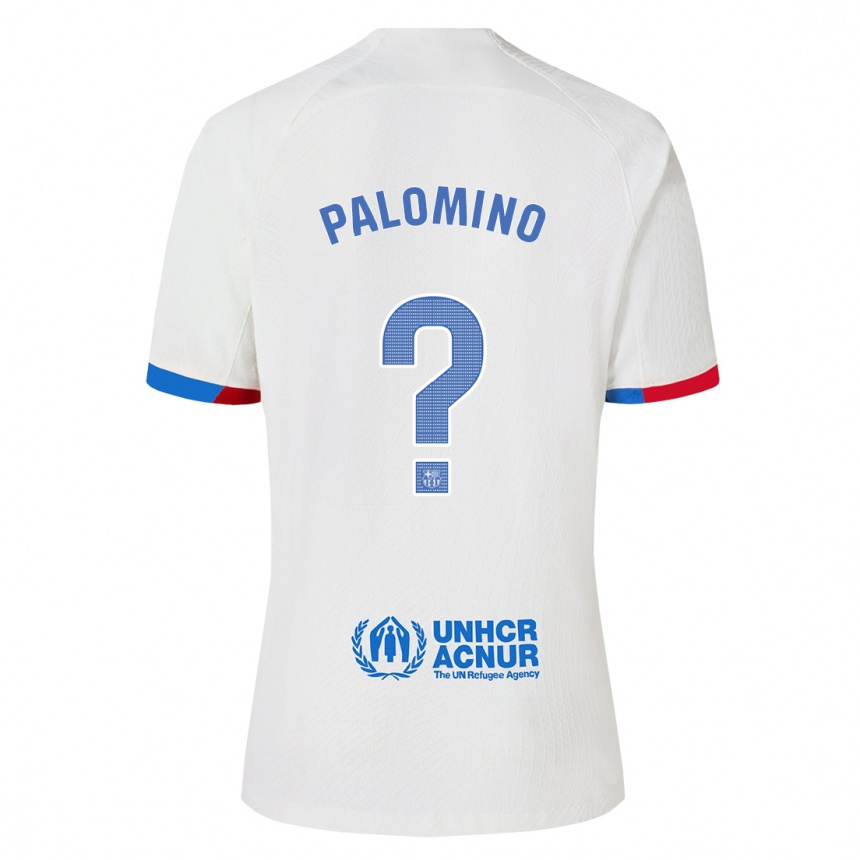 Niño Fútbol Camiseta Oriol Palomino #0 Blanco 2ª Equipación 2023/24 México