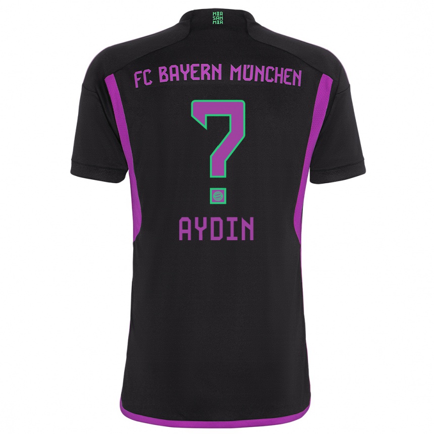 Niño Fútbol Camiseta Eyüp Aydin #0 Negro 2ª Equipación 2023/24 México