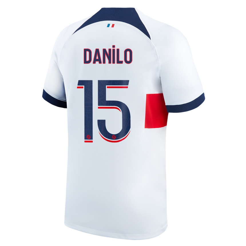 Niño Fútbol Camiseta Danilo Pereira #15 Blanco 2ª Equipación 2023/24 México