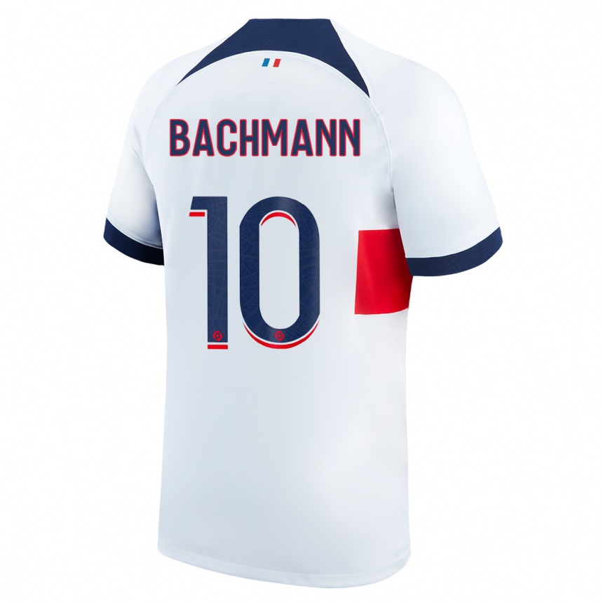 Niño Fútbol Camiseta Ramona Bachmann #10 Blanco 2ª Equipación 2023/24 México