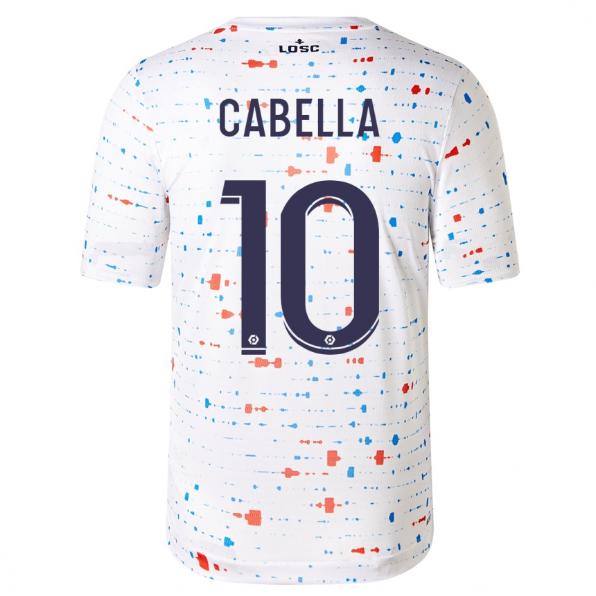 Niño Fútbol Camiseta Rémy Cabella #10 Blanco 2ª Equipación 2023/24 México