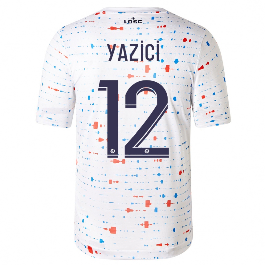 Niño Fútbol Camiseta Yusuf Yazici #12 Blanco 2ª Equipación 2023/24 México