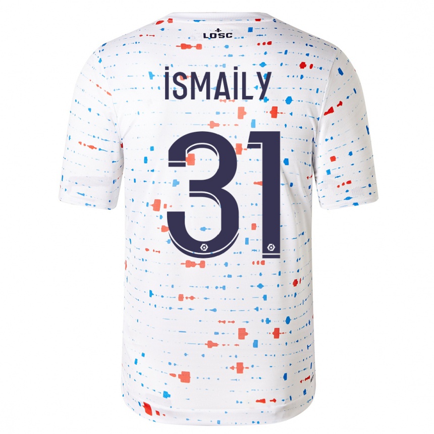 Niño Fútbol Camiseta Ismaily #31 Blanco 2ª Equipación 2023/24 México