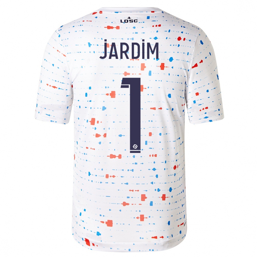 Niño Fútbol Camiseta Leo Jardim #1 Blanco 2ª Equipación 2023/24 México